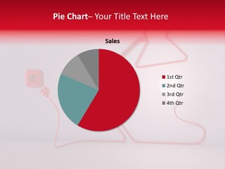 Light Consumption Lamp PowerPoint Template