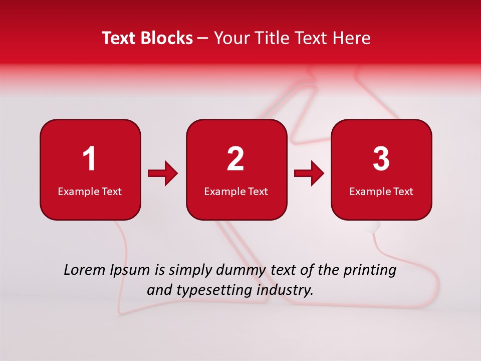 Light Consumption Lamp PowerPoint Template