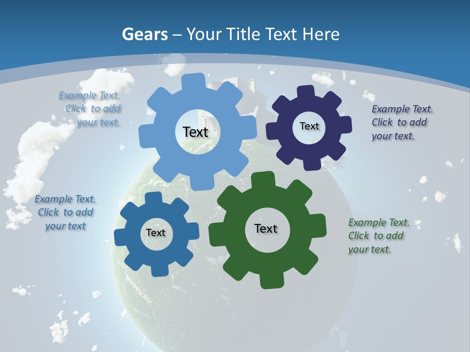 View Private Aerial PowerPoint Template