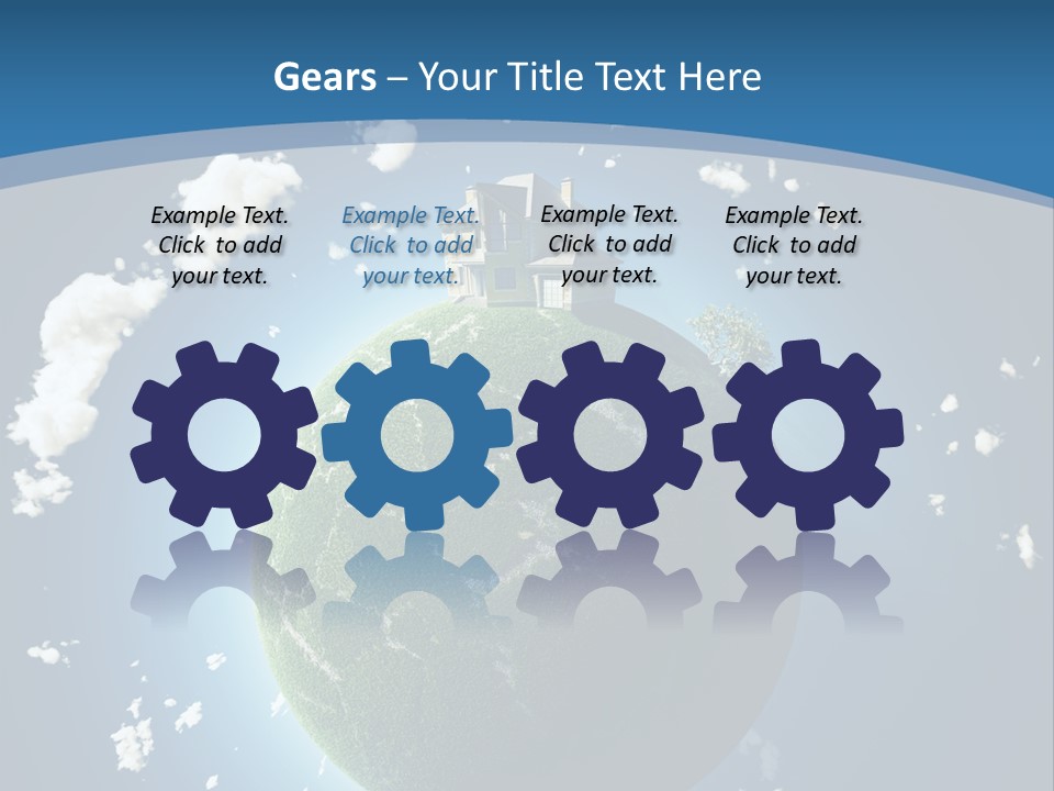 View Private Aerial PowerPoint Template