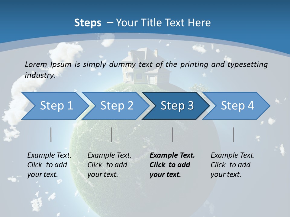 View Private Aerial PowerPoint Template