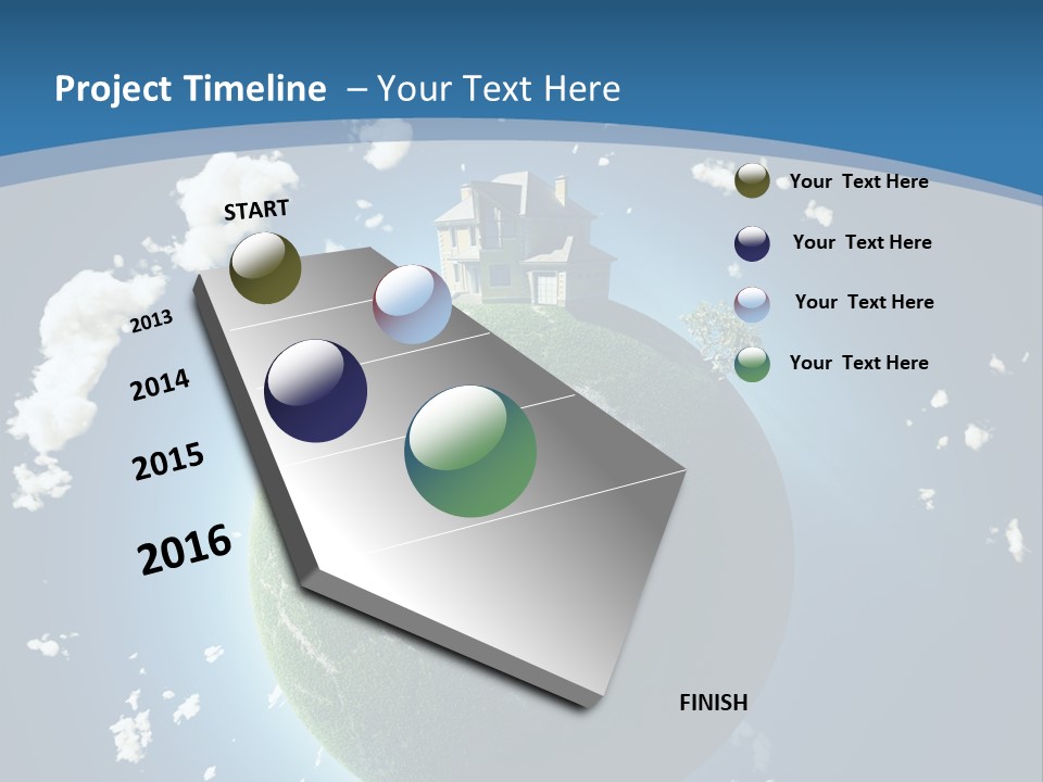 View Private Aerial PowerPoint Template