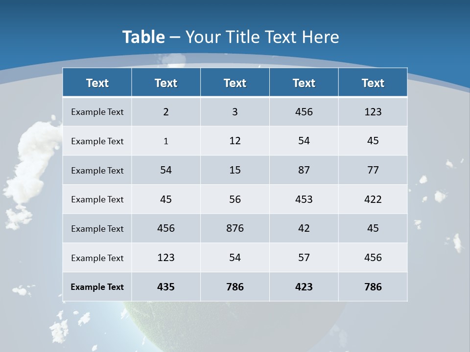 View Private Aerial PowerPoint Template