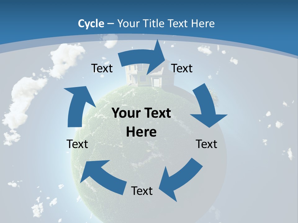 View Private Aerial PowerPoint Template