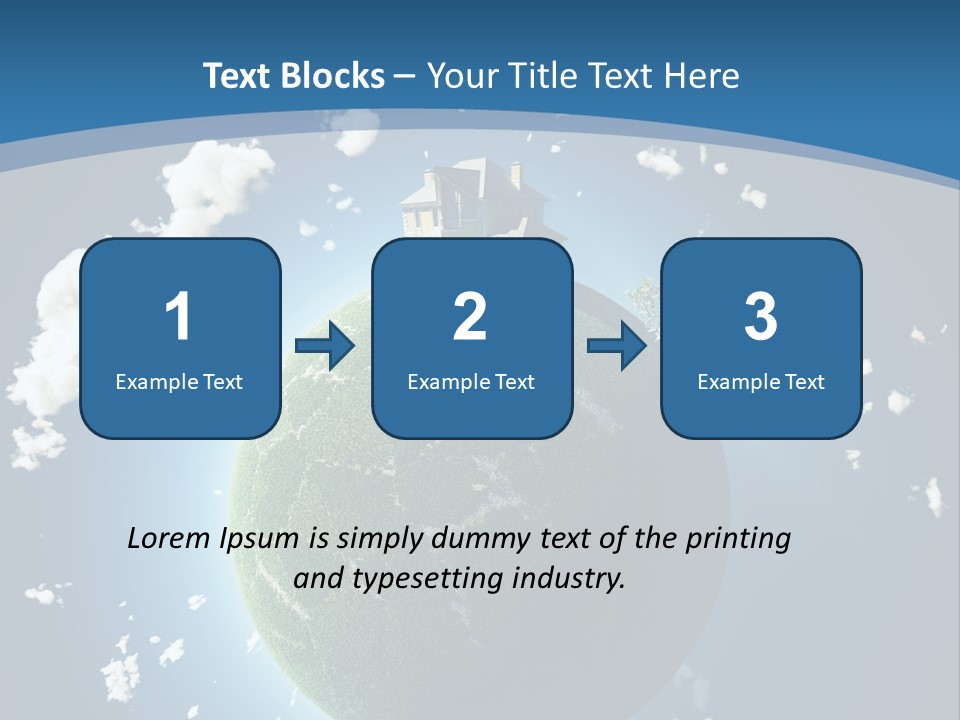 View Private Aerial PowerPoint Template