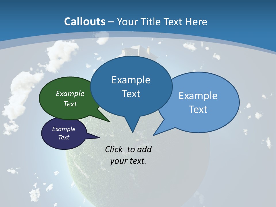 View Private Aerial PowerPoint Template