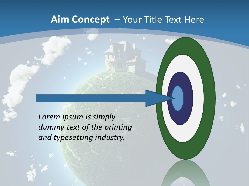 View Private Aerial PowerPoint Template