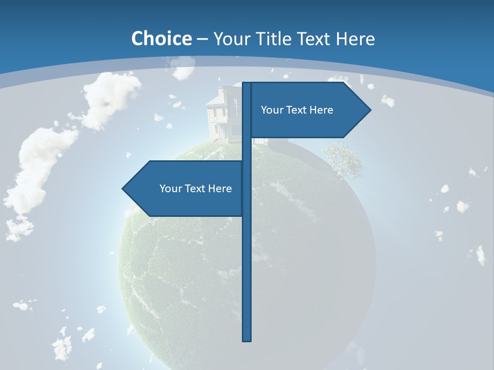 View Private Aerial PowerPoint Template