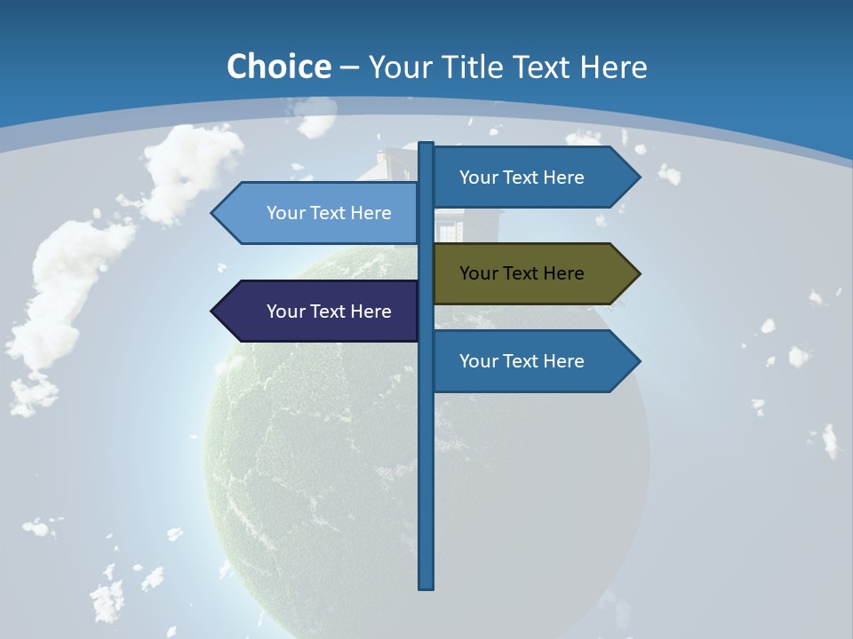 View Private Aerial PowerPoint Template