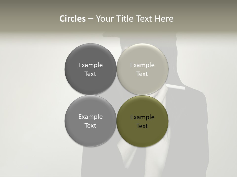 Jacket Nude Fashion PowerPoint Template