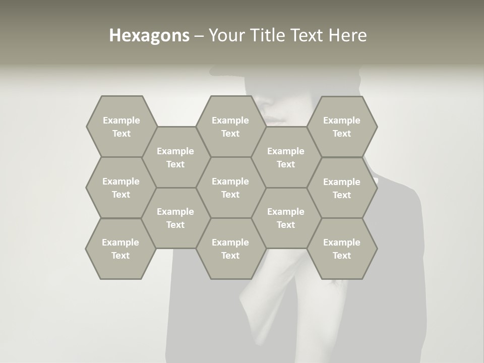 Jacket Nude Fashion PowerPoint Template