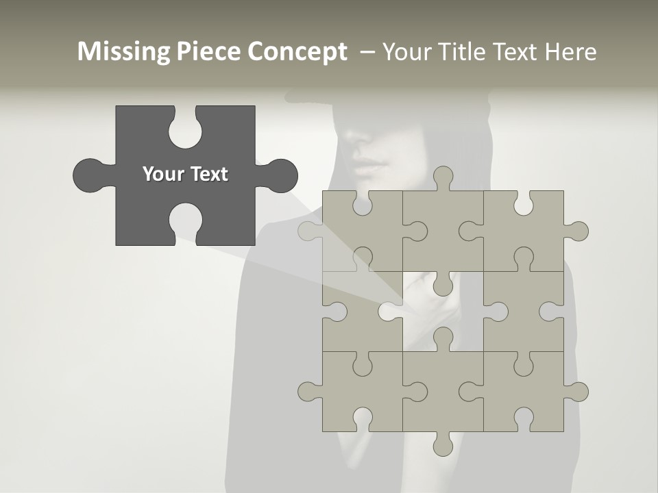 Jacket Nude Fashion PowerPoint Template