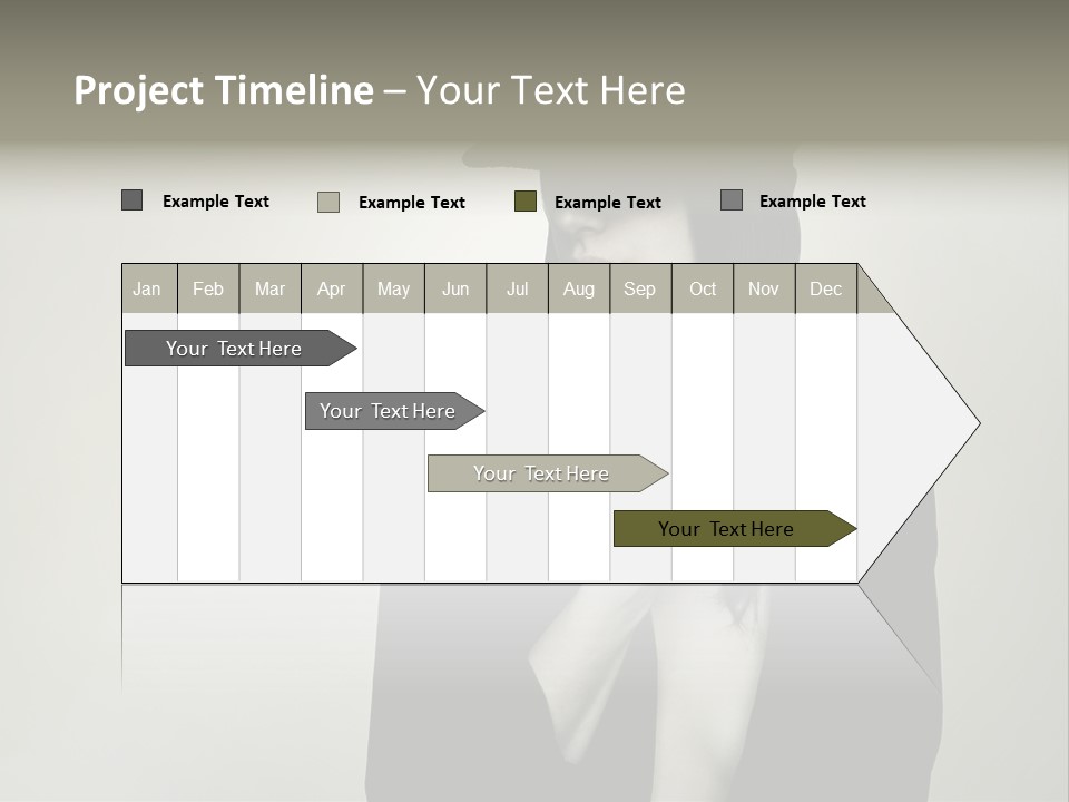 Jacket Nude Fashion PowerPoint Template