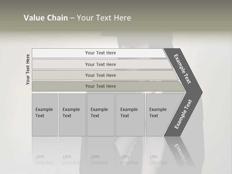 Jacket Nude Fashion PowerPoint Template