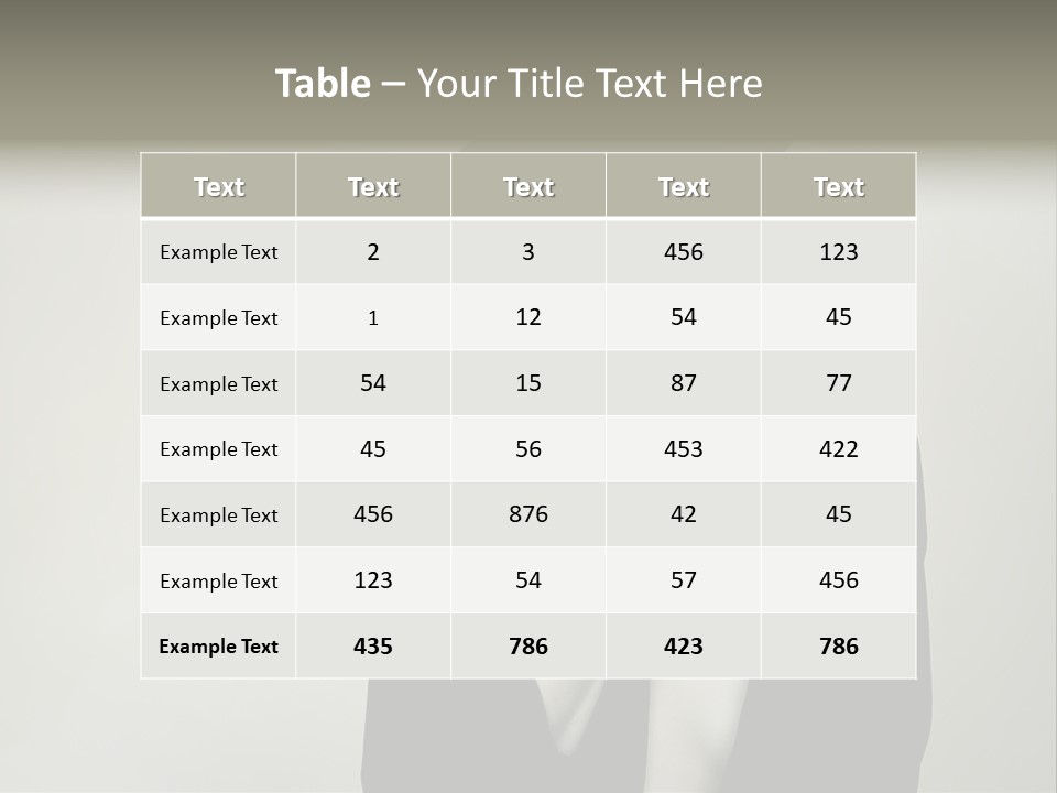 Jacket Nude Fashion PowerPoint Template