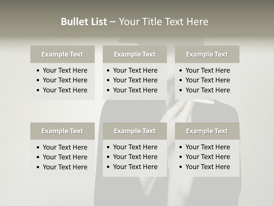 Jacket Nude Fashion PowerPoint Template