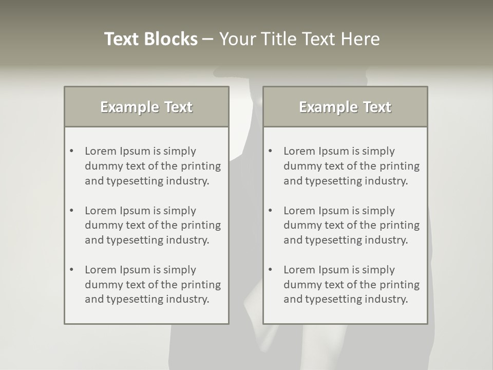 Jacket Nude Fashion PowerPoint Template