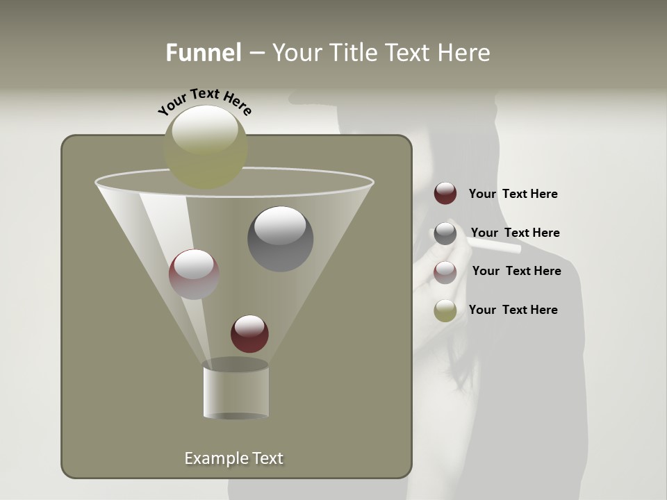 Jacket Nude Fashion PowerPoint Template