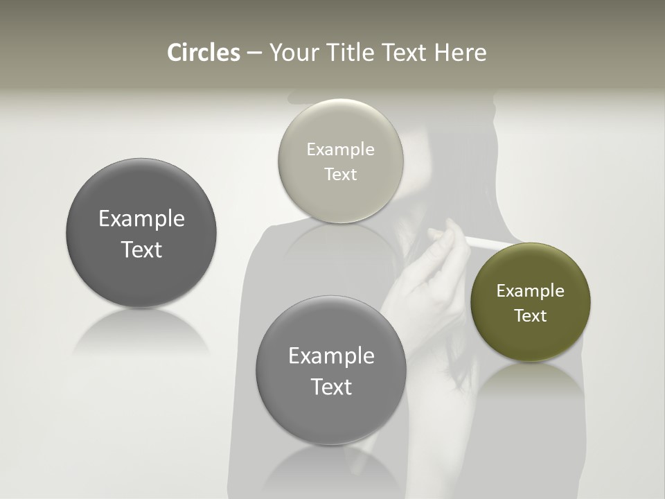 Jacket Nude Fashion PowerPoint Template