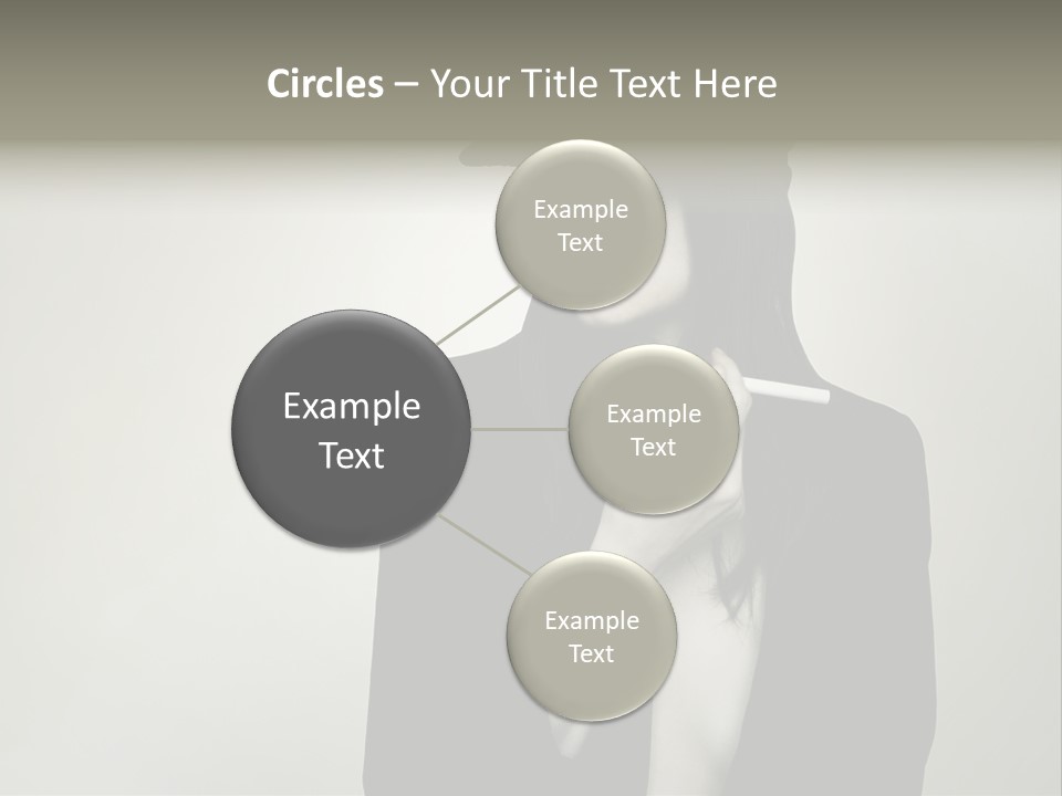 Jacket Nude Fashion PowerPoint Template