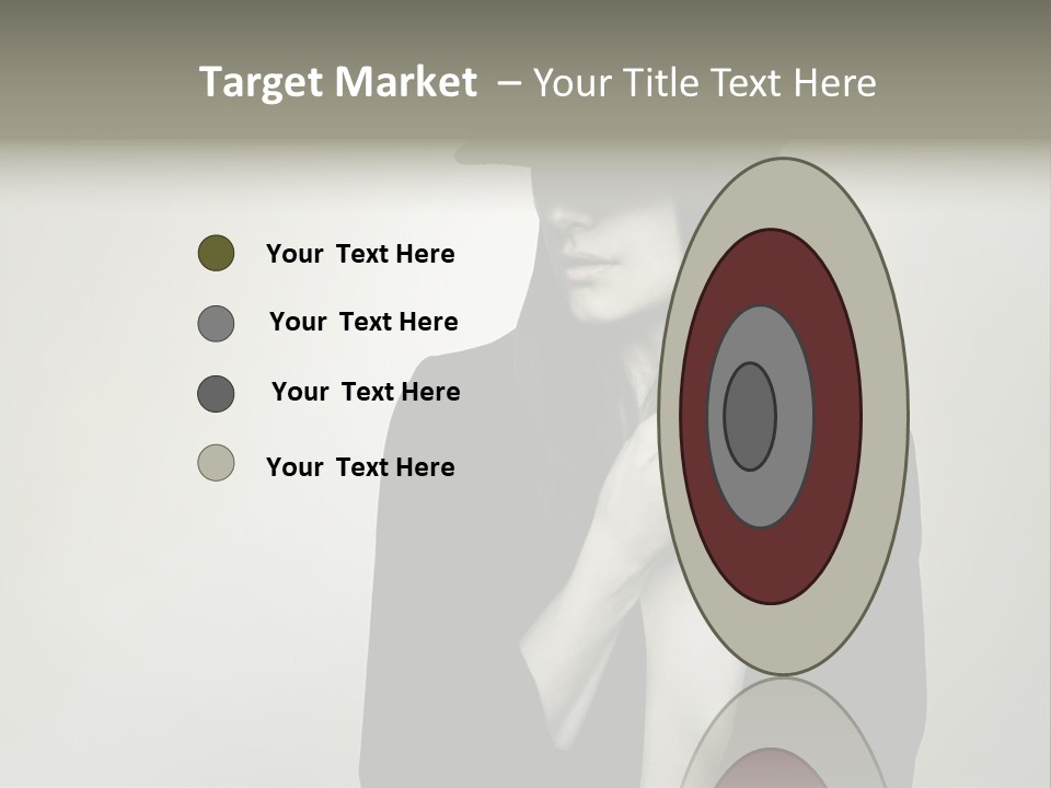 Jacket Nude Fashion PowerPoint Template