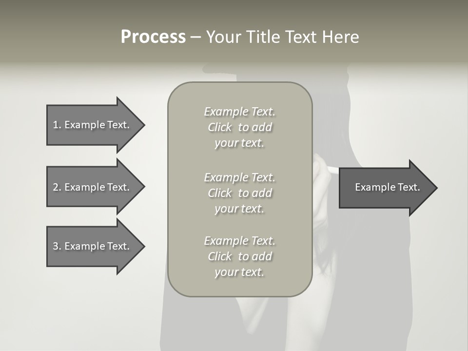 Jacket Nude Fashion PowerPoint Template