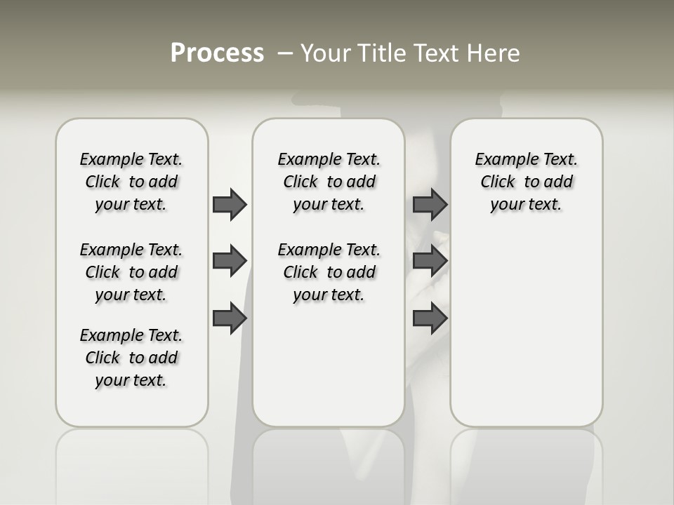 Jacket Nude Fashion PowerPoint Template