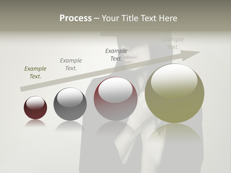 Jacket Nude Fashion PowerPoint Template