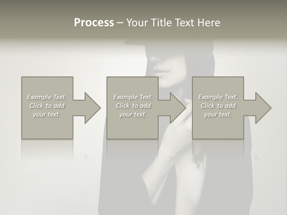 Jacket Nude Fashion PowerPoint Template