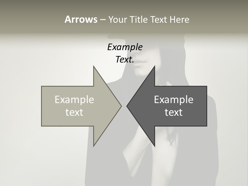 Jacket Nude Fashion PowerPoint Template