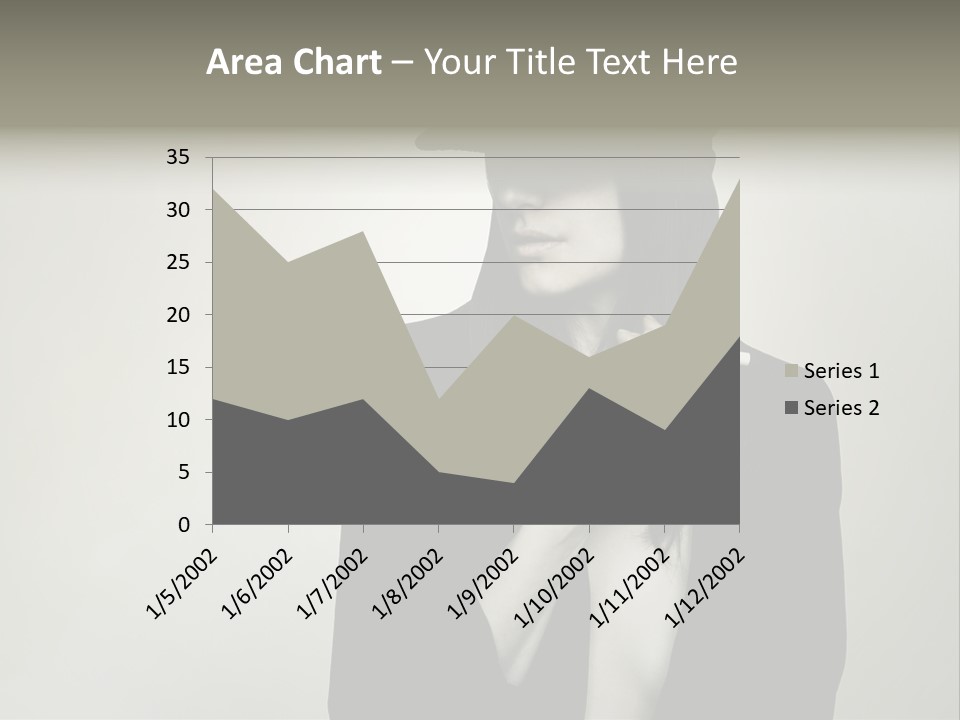 Jacket Nude Fashion PowerPoint Template