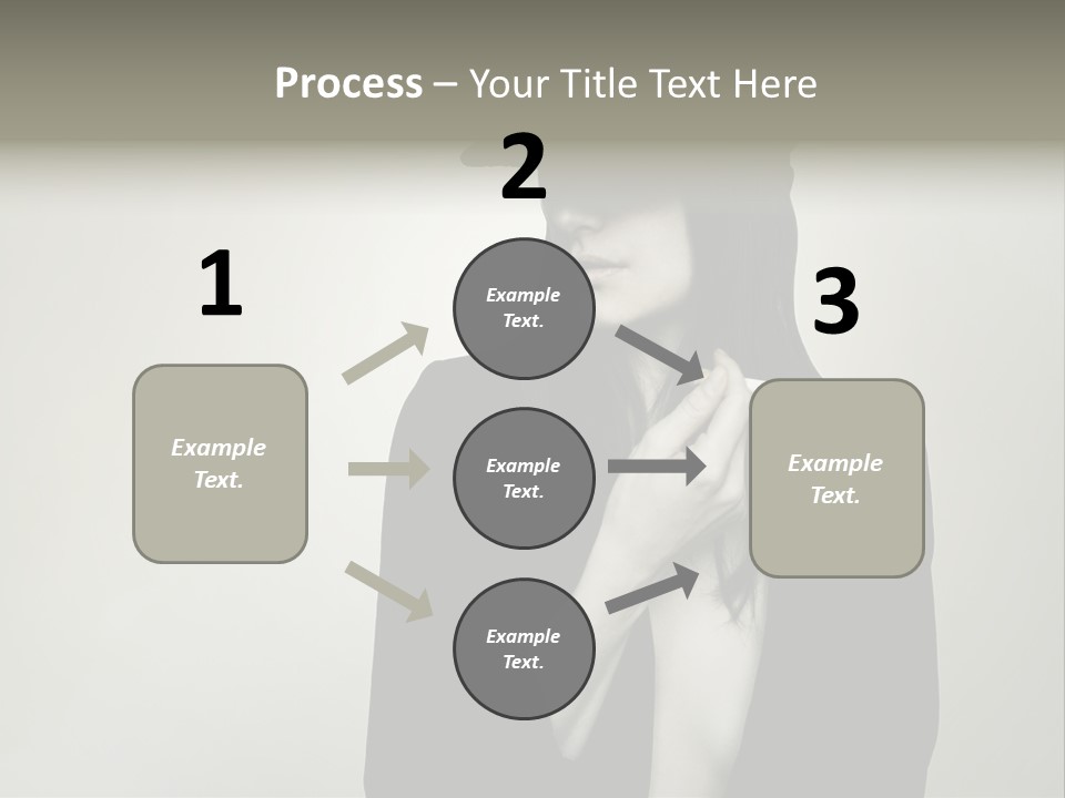 Jacket Nude Fashion PowerPoint Template