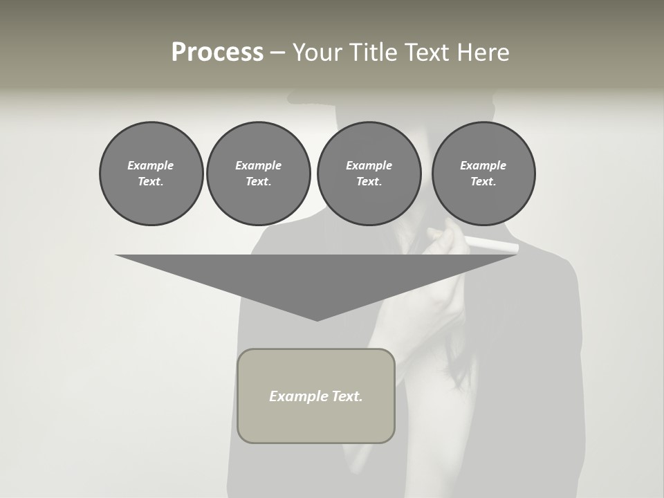 Jacket Nude Fashion PowerPoint Template