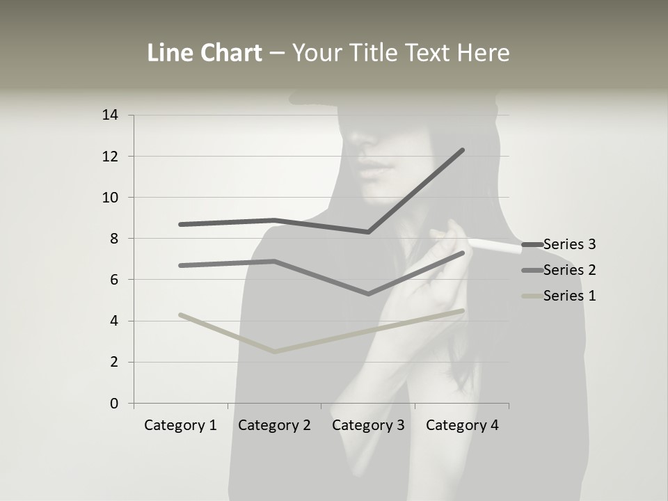 Jacket Nude Fashion PowerPoint Template