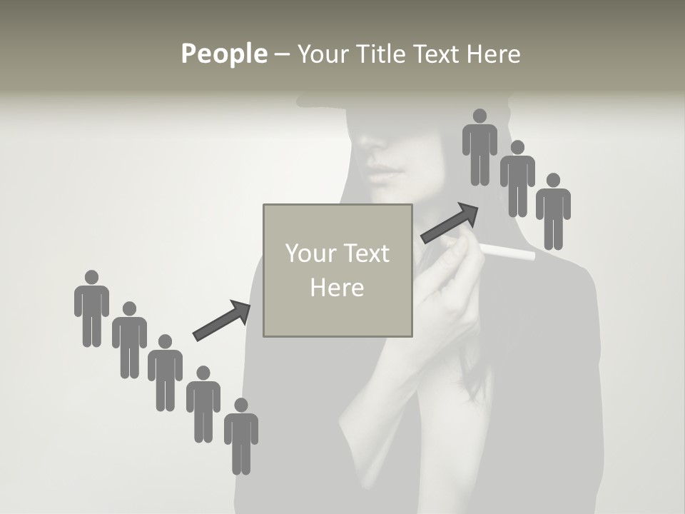 Jacket Nude Fashion PowerPoint Template