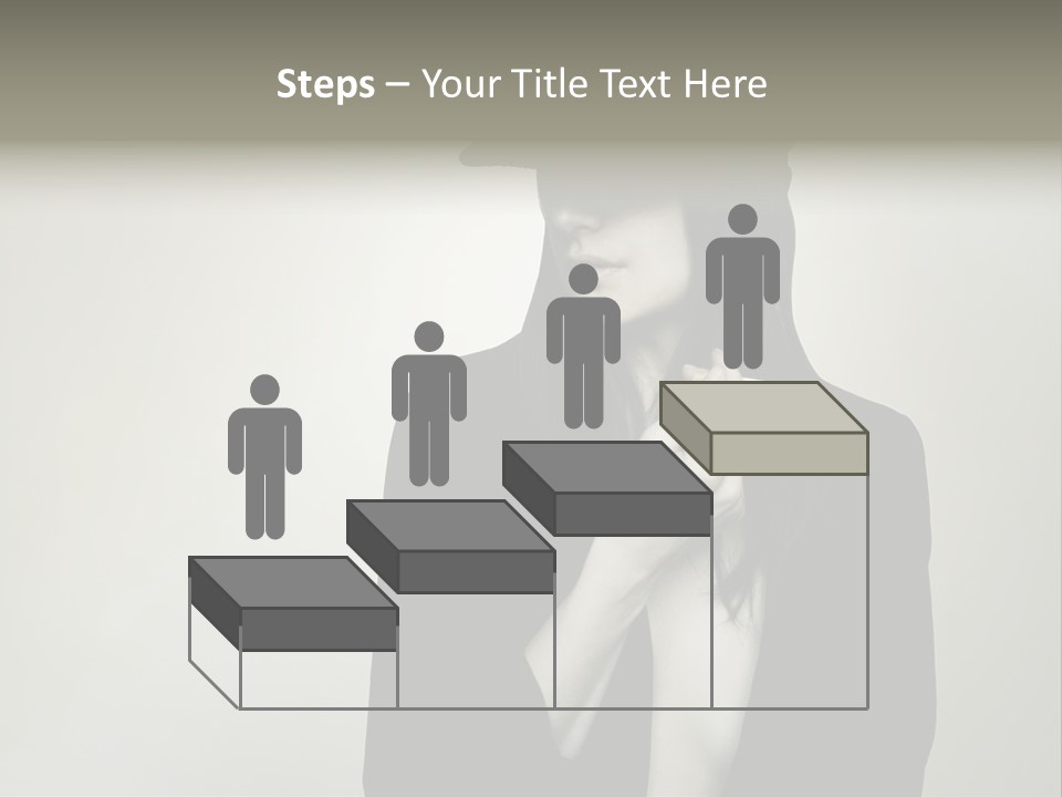 Jacket Nude Fashion PowerPoint Template