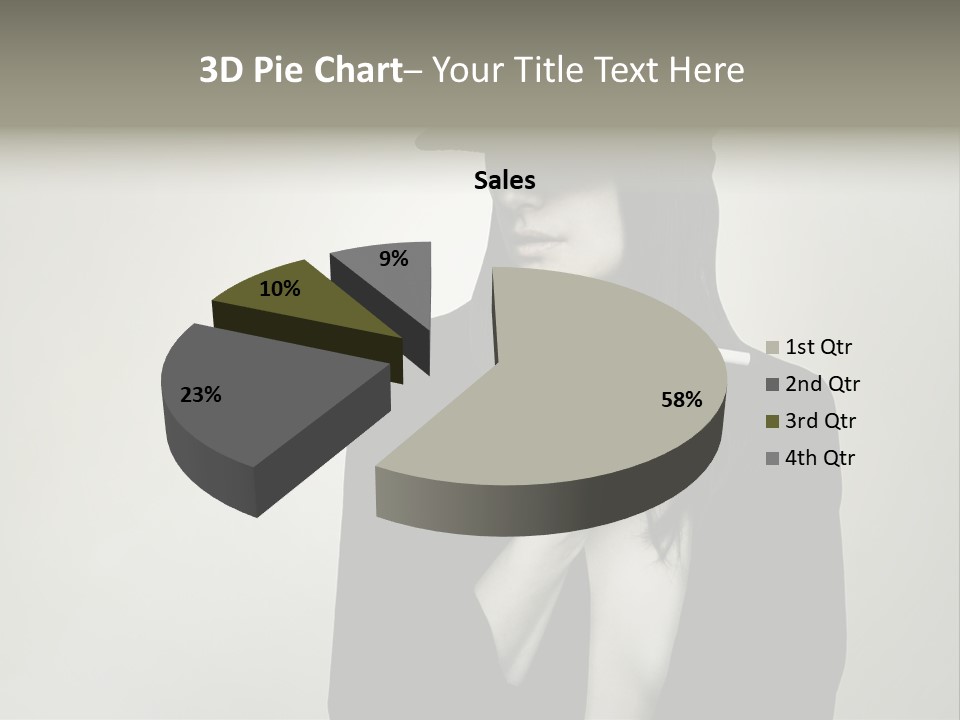 Jacket Nude Fashion PowerPoint Template