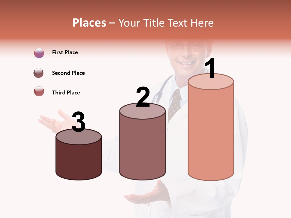 Surgeon Present Hand PowerPoint Template