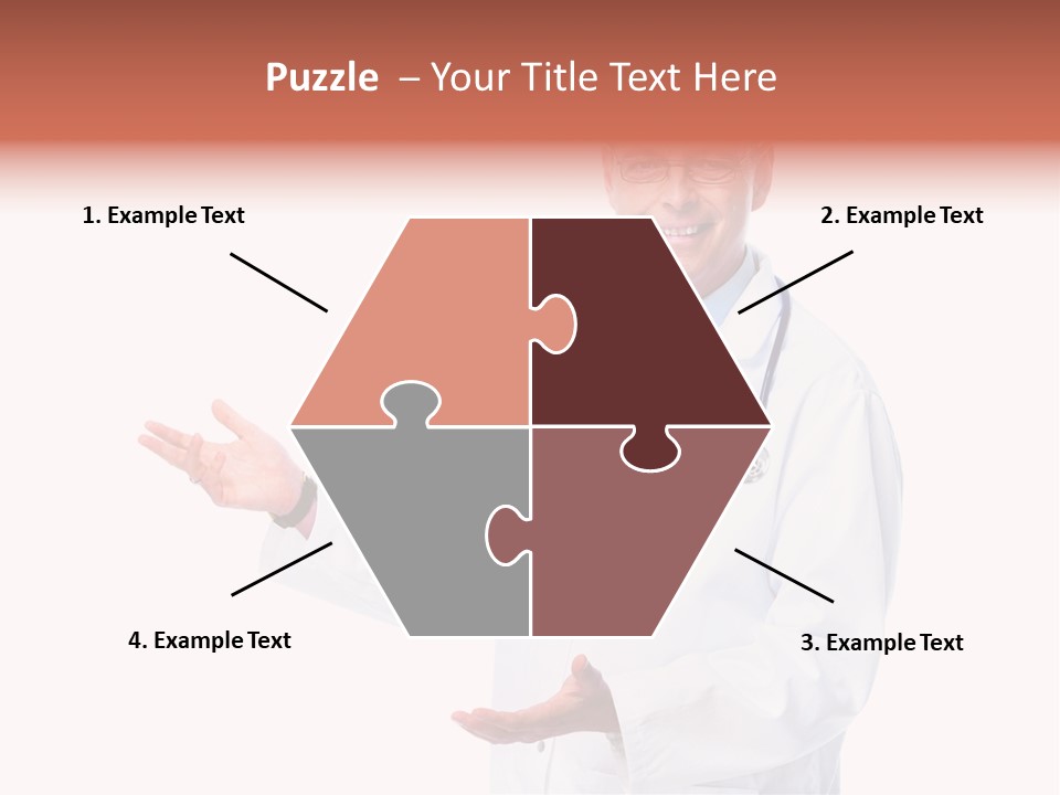 Surgeon Present Hand PowerPoint Template