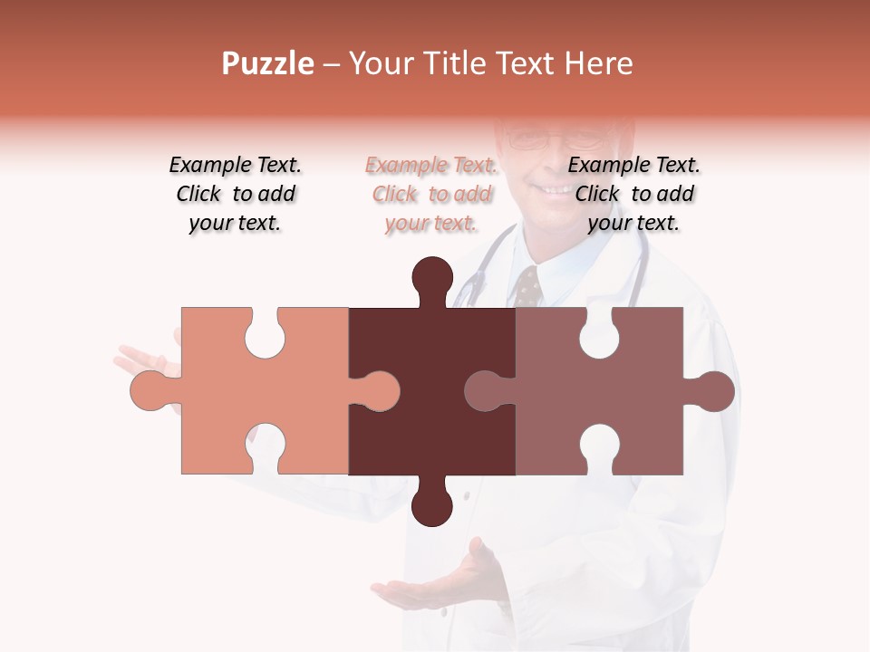 Surgeon Present Hand PowerPoint Template