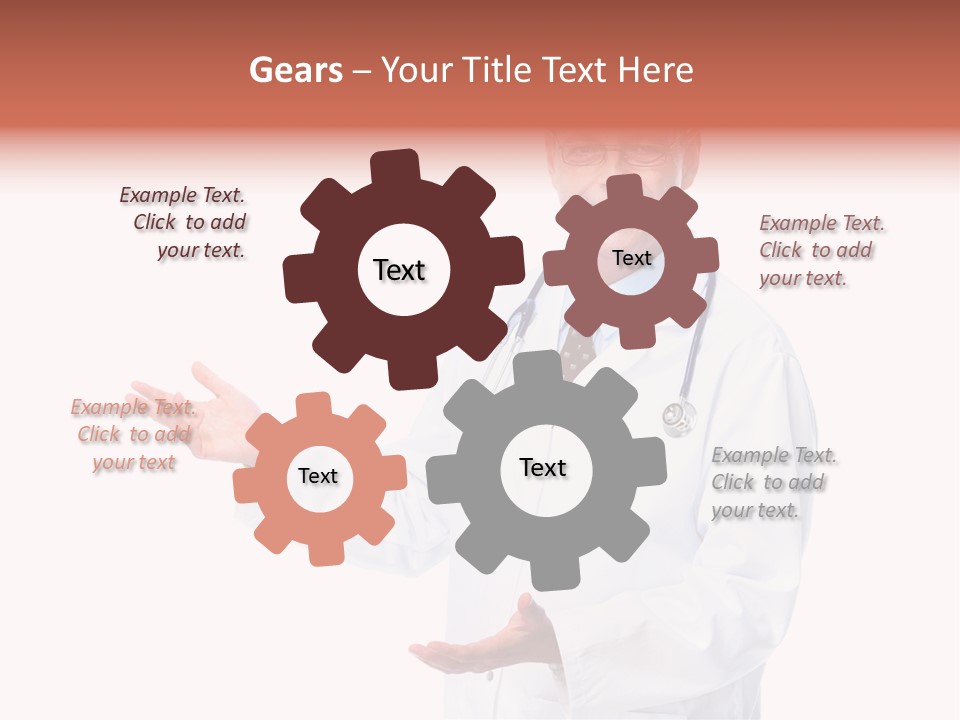 Surgeon Present Hand PowerPoint Template