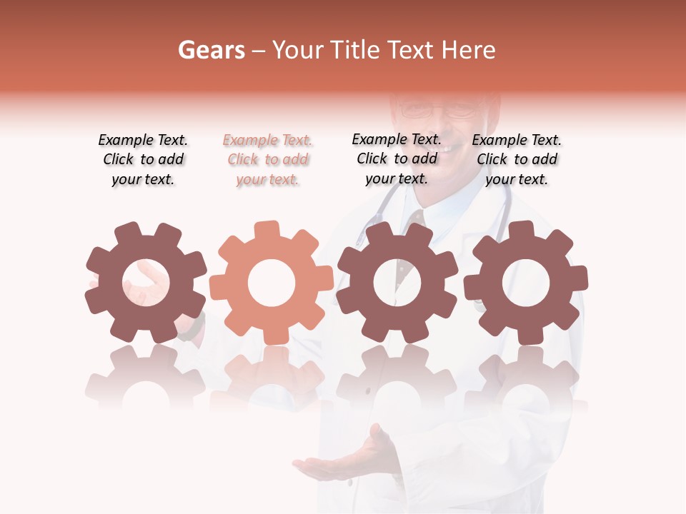 Surgeon Present Hand PowerPoint Template