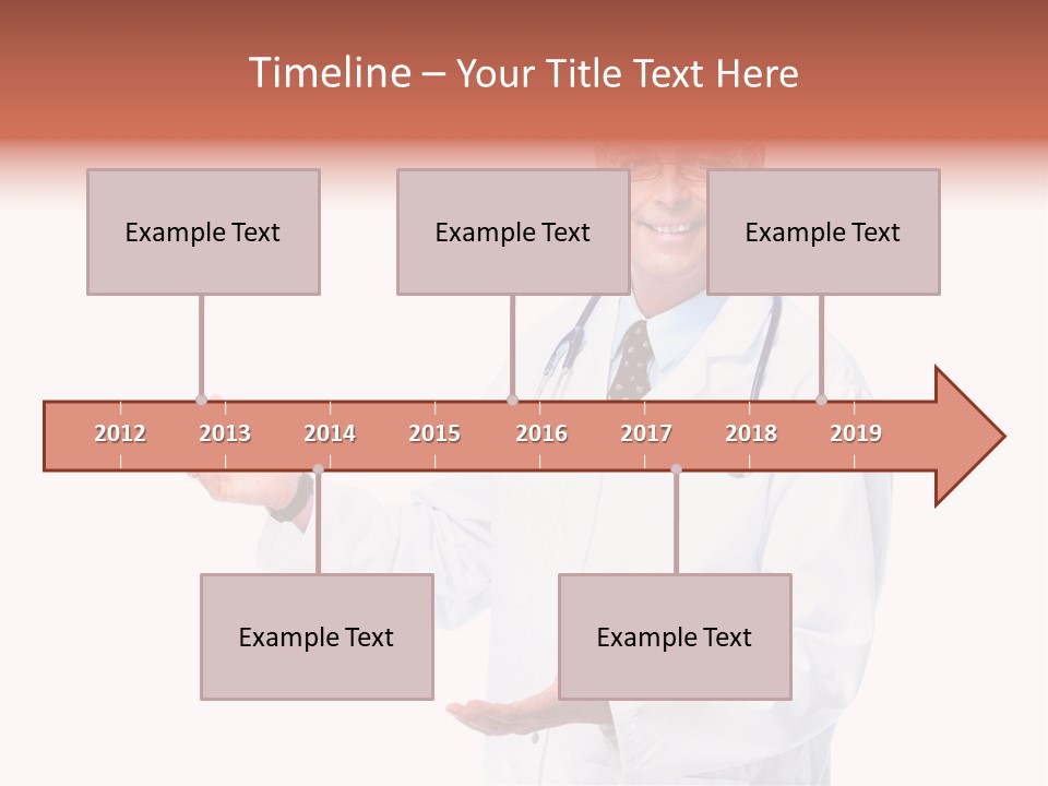 Surgeon Present Hand PowerPoint Template