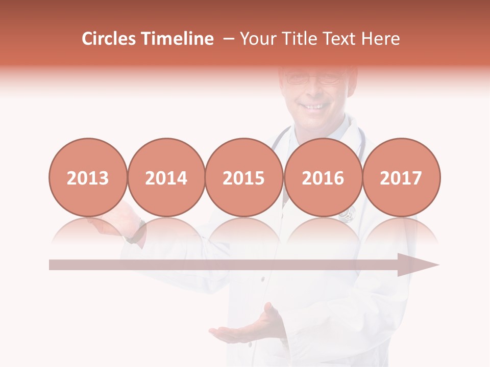 Surgeon Present Hand PowerPoint Template