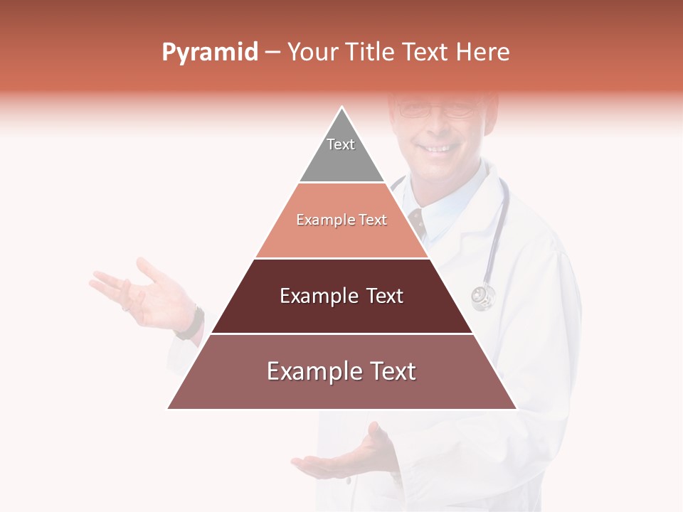 Surgeon Present Hand PowerPoint Template