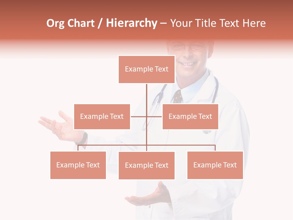 Surgeon Present Hand PowerPoint Template