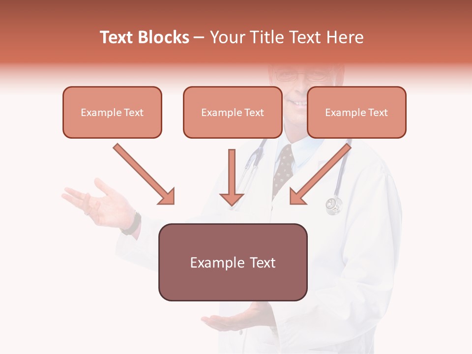Surgeon Present Hand PowerPoint Template