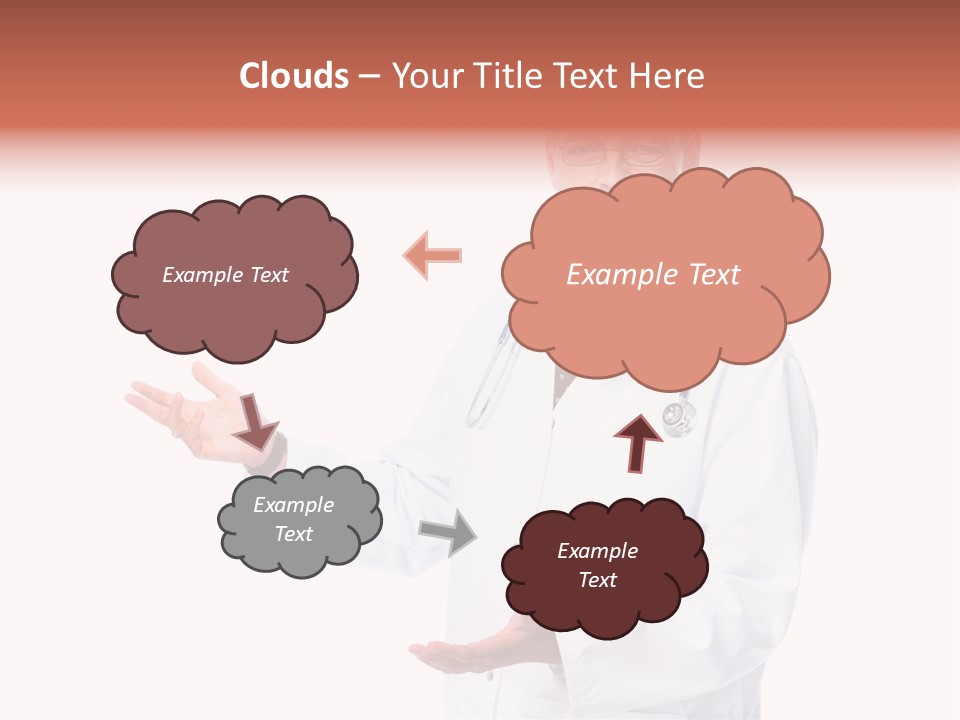 Surgeon Present Hand PowerPoint Template