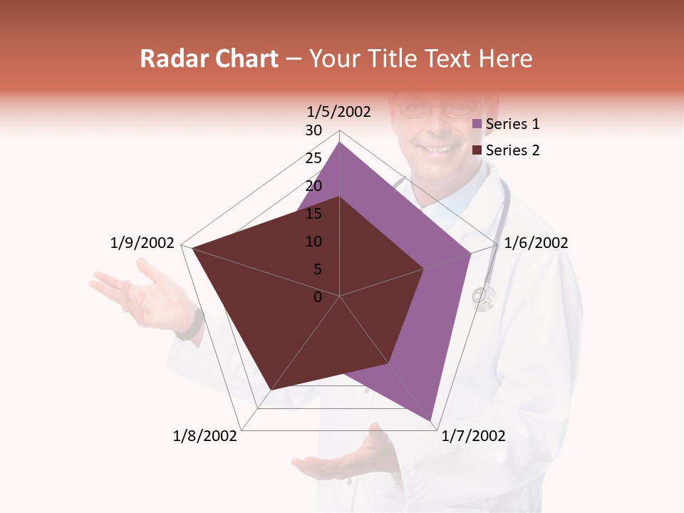 Surgeon Present Hand PowerPoint Template