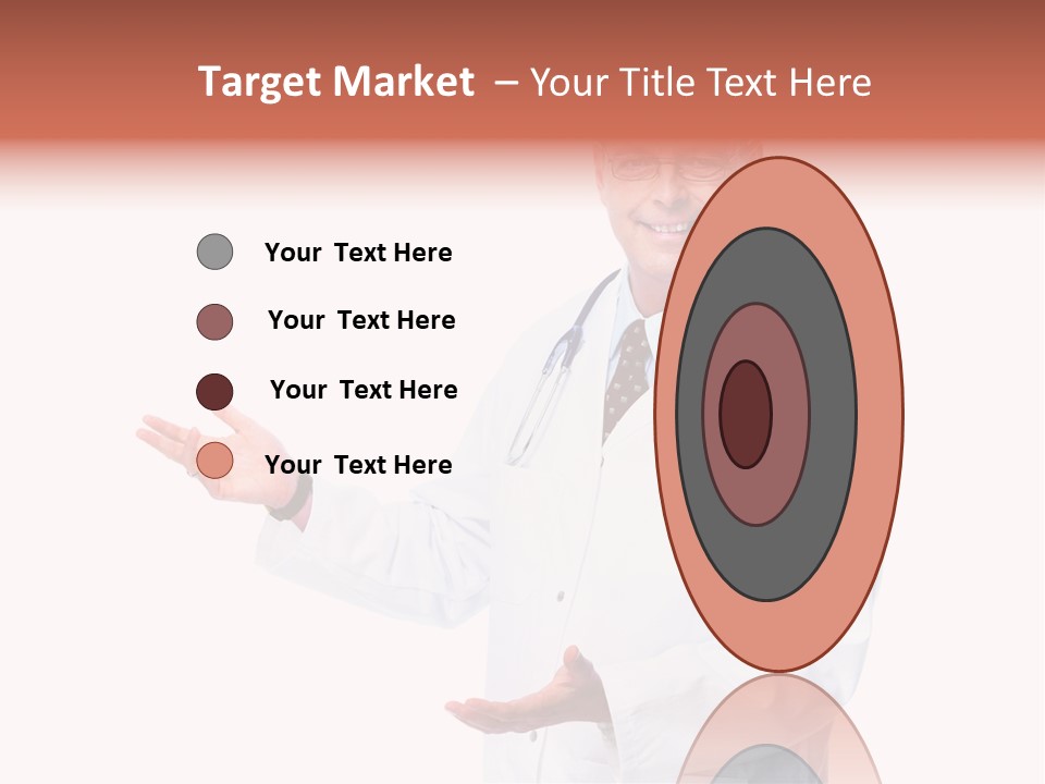 Surgeon Present Hand PowerPoint Template